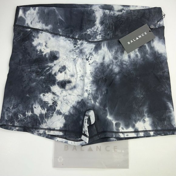 Balance Athletica Women’s The Cloud Short Logo Avalanche Tie Dye Size XXXXL New - Picture 1 of 12